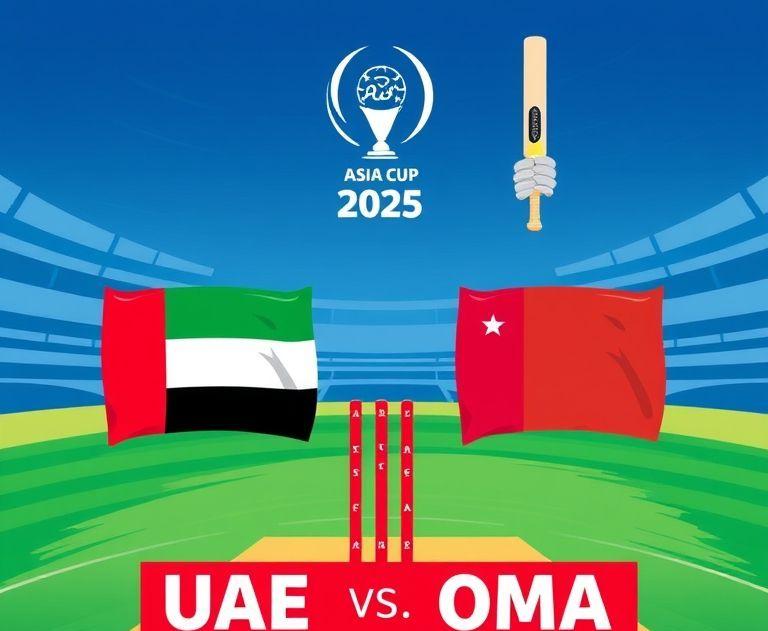 Asia Cup 2025: UAE and Oman Battle for First Win in Group A