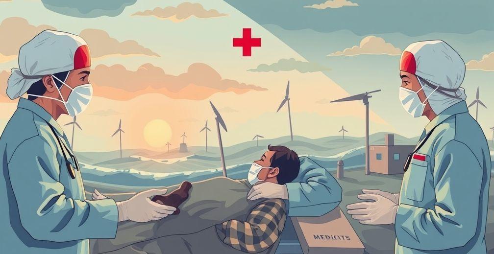 Displacement and Medical Facility Commitments in Gaza