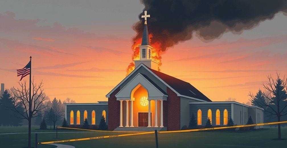 Fatal Incident at Grand Blanc Church Involves Shooting and Arson