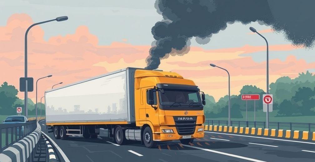 Fatal Truck Collision on Vadodara Highway