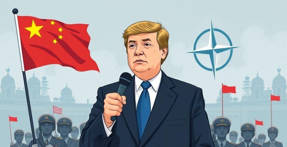 Former President Trump Proposes NATO Tariffs on China; Beijing Responds to Sanction Push