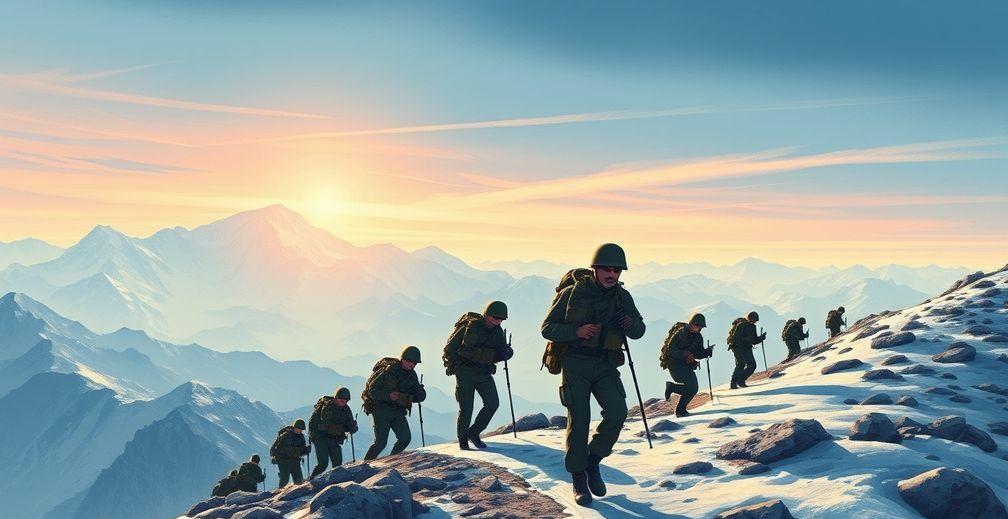 Indian Army Trishakti Corps Conducts High-Altitude Operational March in Sikkim