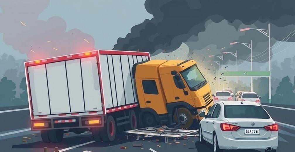 Indore Multi-Vehicle Collision: Two Fatalities, Eight Injured