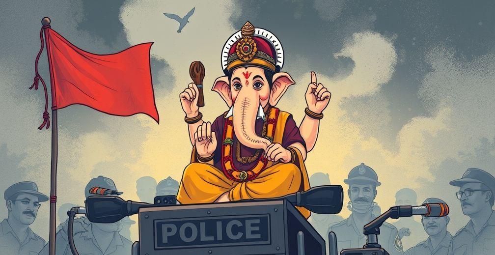 Karnataka Police Lathi-Charge During Ganesh Visarjan Draws Ministerial Criticism