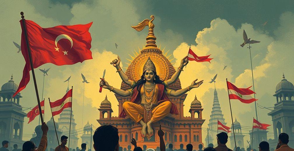 Kolkata Durga Puja Pandals Adopt Historical Bengal and Independence Movement Themes