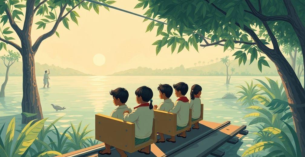 Kolkata Tram Event Links Sundarbans Children with Sustainability Advocacy