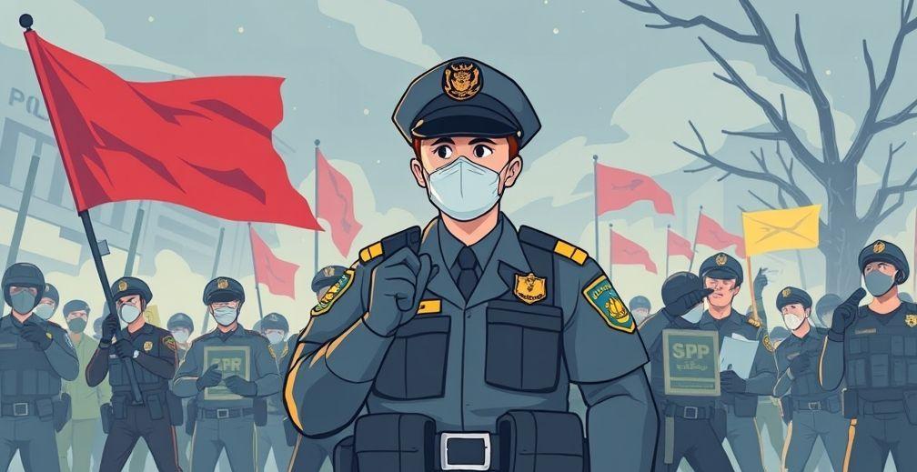 KSU March to Police Office Ends in Dispersal