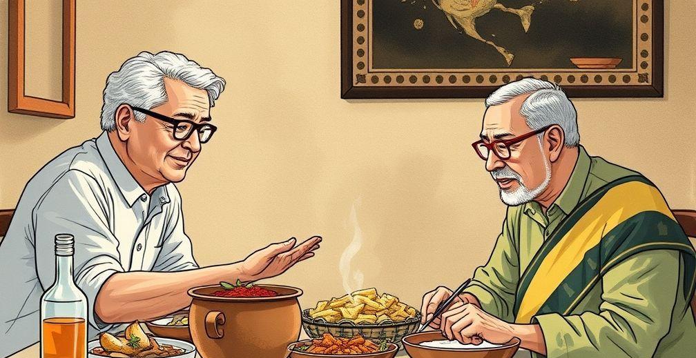 Nobel Laureate Abhijit Banerjee Prepares Bengali Meal for Author Amitav Ghosh