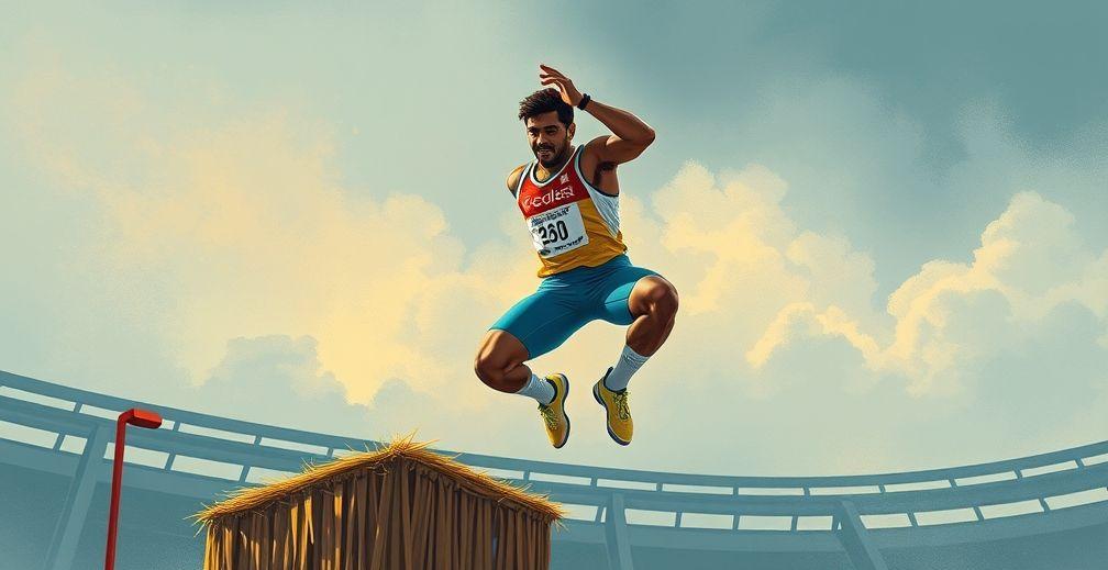 Sarvesh Kushare Achieves Historic World Championship High Jump Final Qualification