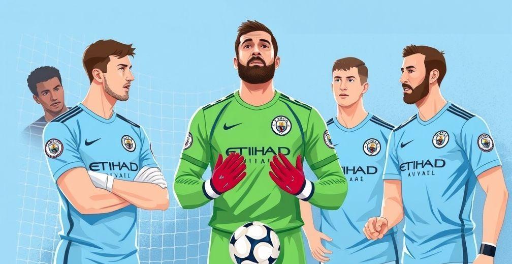 There has been real confusion around the goalkeeping situation at City this summer too