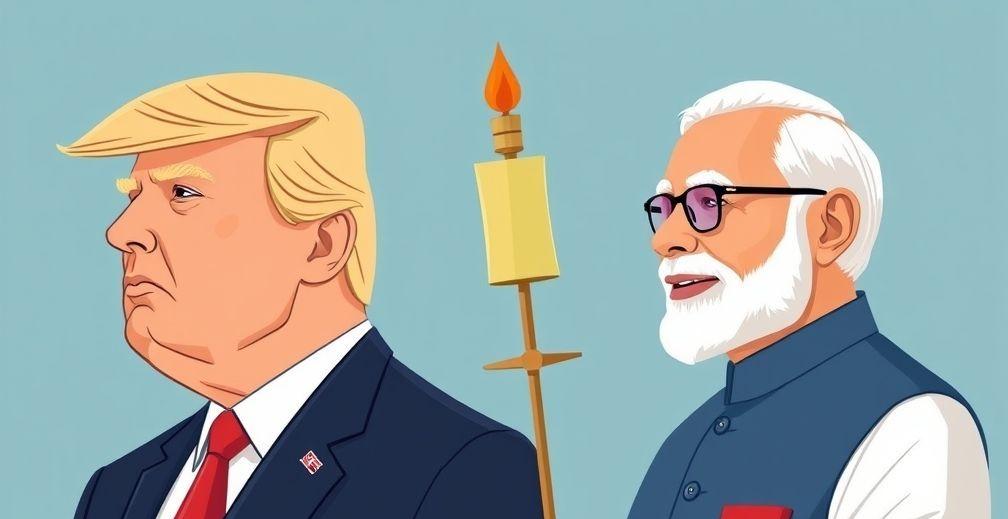 U.S. Presidential Call to Indian Prime Minister Coincides with Trade Delegation Visit