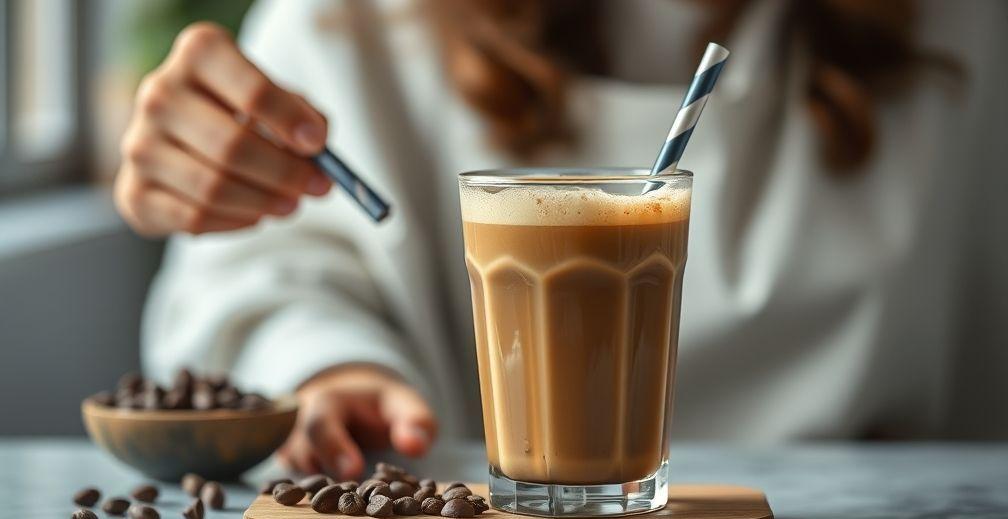 Alaya F Shares Low-Calorie, Protein-Rich Cold Coffee Recipe