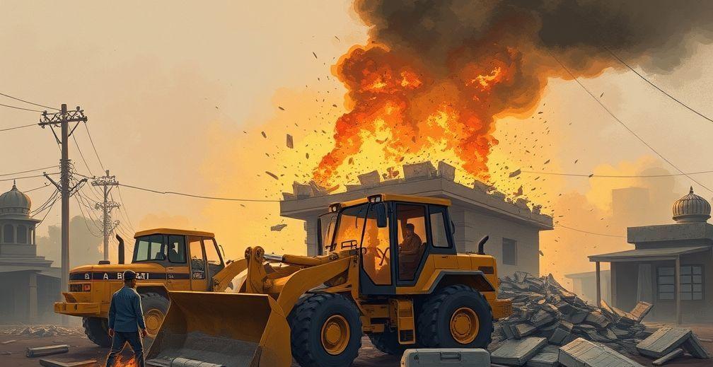 Bareilly Authorities Conduct Demolition Drive Amidst Ongoing Investigations