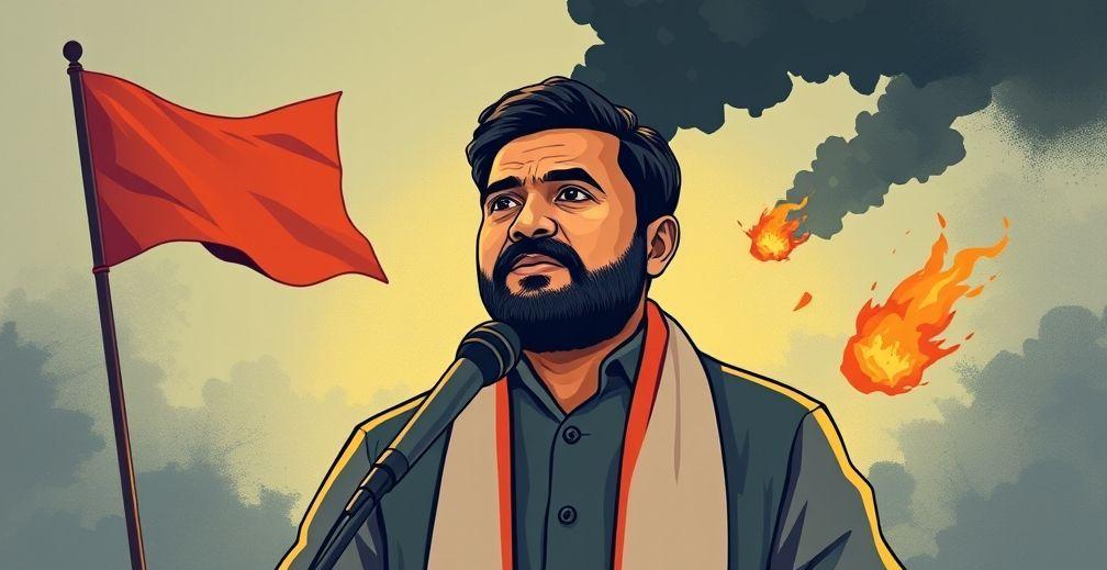 BJP Leader Issues Warnings Following Attack on Colleague's Residence
