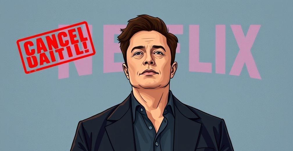 Elon Musk Encourages Netflix Cancellations Amid Content Inclusion Debate