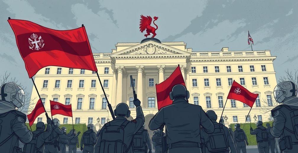 Georgia's Capital Sees Protester-Police Clashes Near Presidential Palace