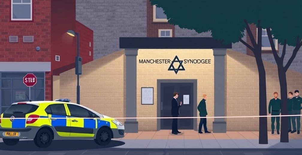Incident Outside Manchester Synagogue Results in Two Deaths, Multiple Injuries