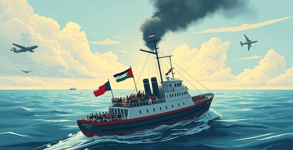 Israeli Forces Intercept Final Ship of Gaza-Bound Flotilla