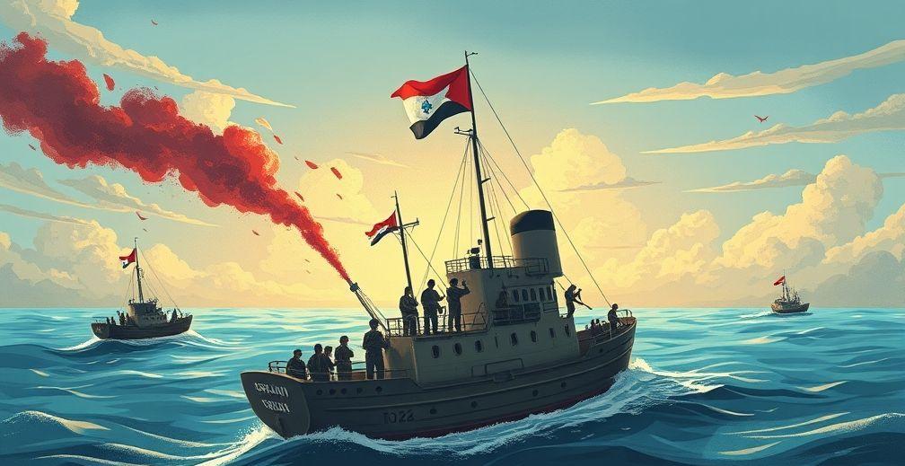 Israeli Forces Intercept Humanitarian Flotilla Off Gaza Coast