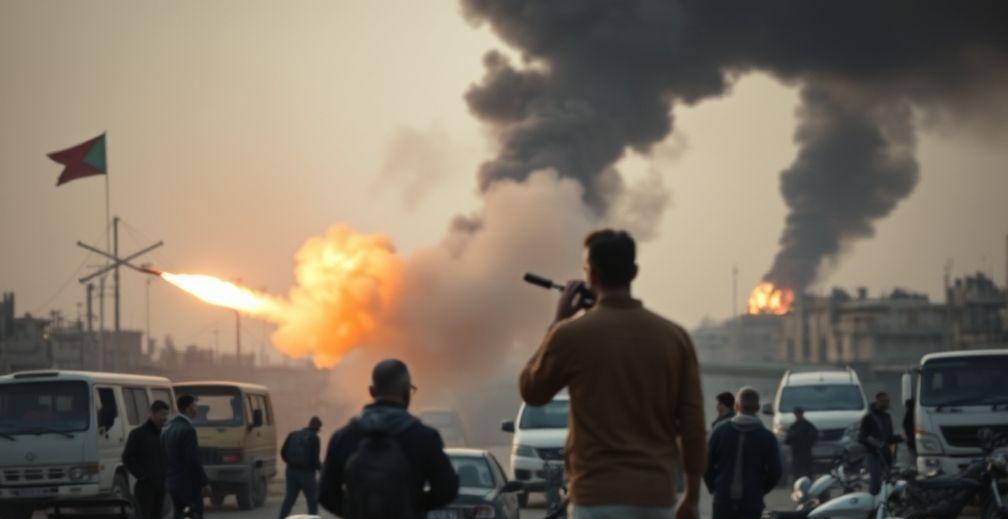 Israeli Military Conducts Gaza Airstrikes Amid Ceasefire Violation Claims