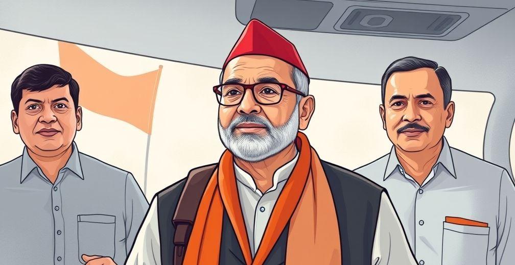Manipur BJP Delegation Departs for Delhi Meetings