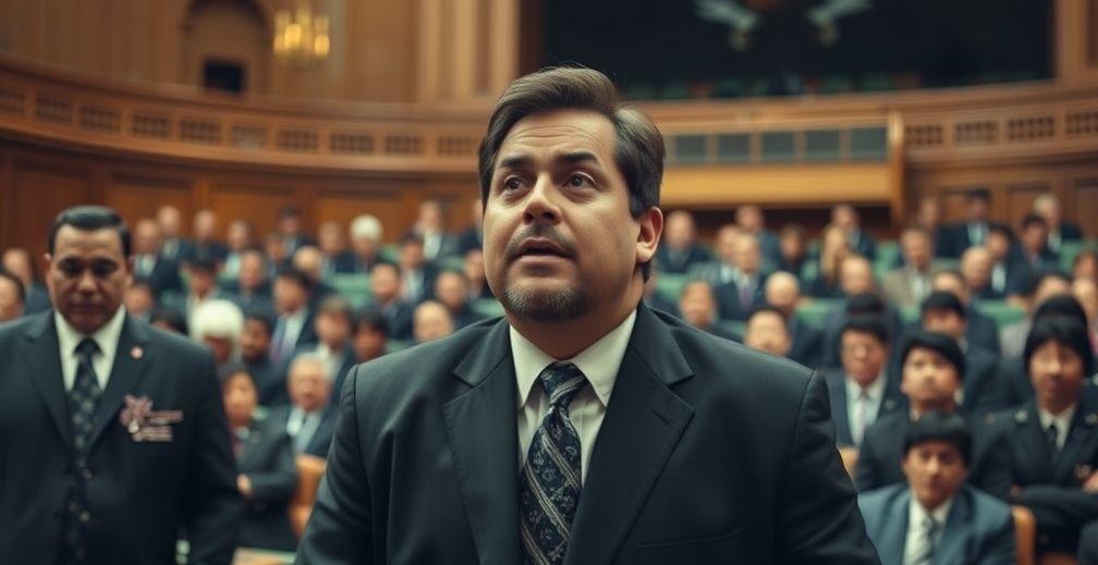 New Zealand Parliament Session Temporarily Suspended After Public Gallery Haka