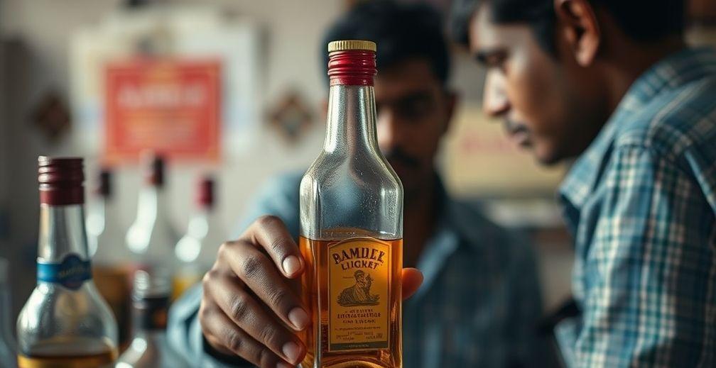 Non-Duty Paid Liquor Racket Uncovered in Annamayya District