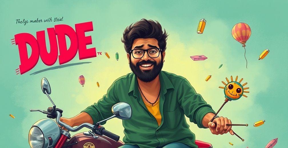 Pradeep Ranganathan's 'Dude' Film Trailer Debuts Ahead of Diwali