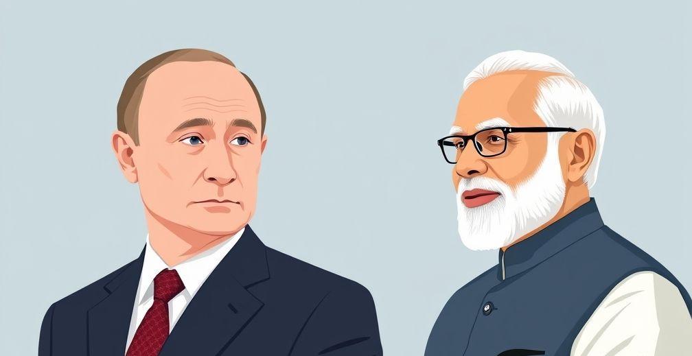 Russian President Vladimir Putin Addresses India's Economic Outlook and Bilateral Relations