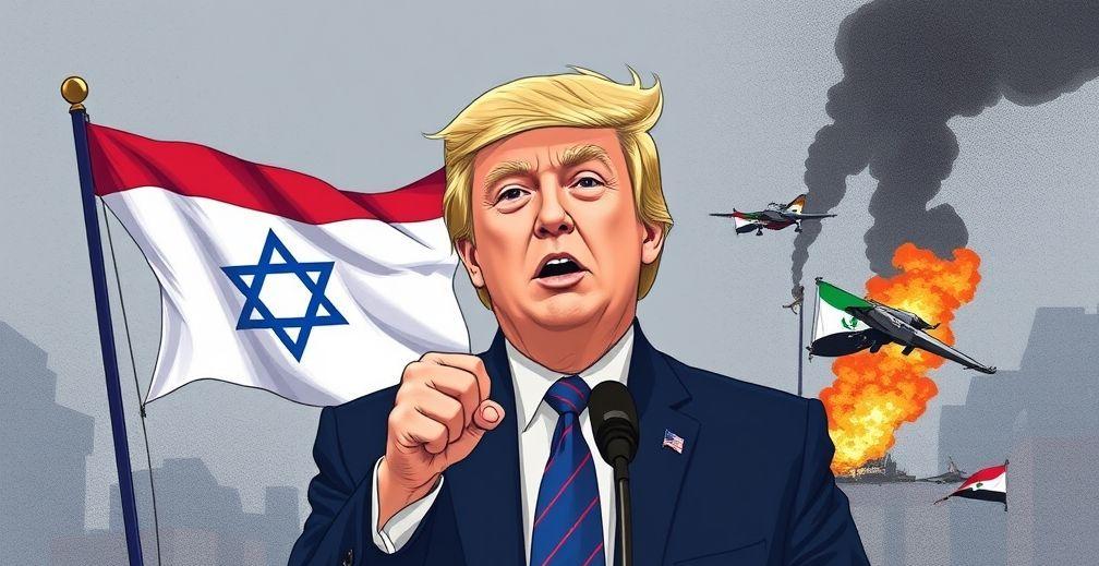 Trump Claims Israeli Bombing Halt for Hostage-Peace Deal, Conditions Hamas Response