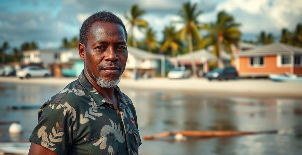 Hurricane Melissa's Aftermath in a Jamaican Coastal Community