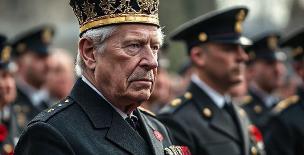 National Remembrance Service at Cenotaph; Royal Family and Prime Minister Participate