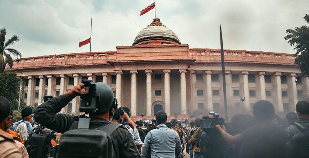 Police Respond to Altercation Near Vidhana Soudha