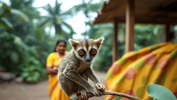 India’s First Slender Loris Conservation and Research Center Established in Dindigul