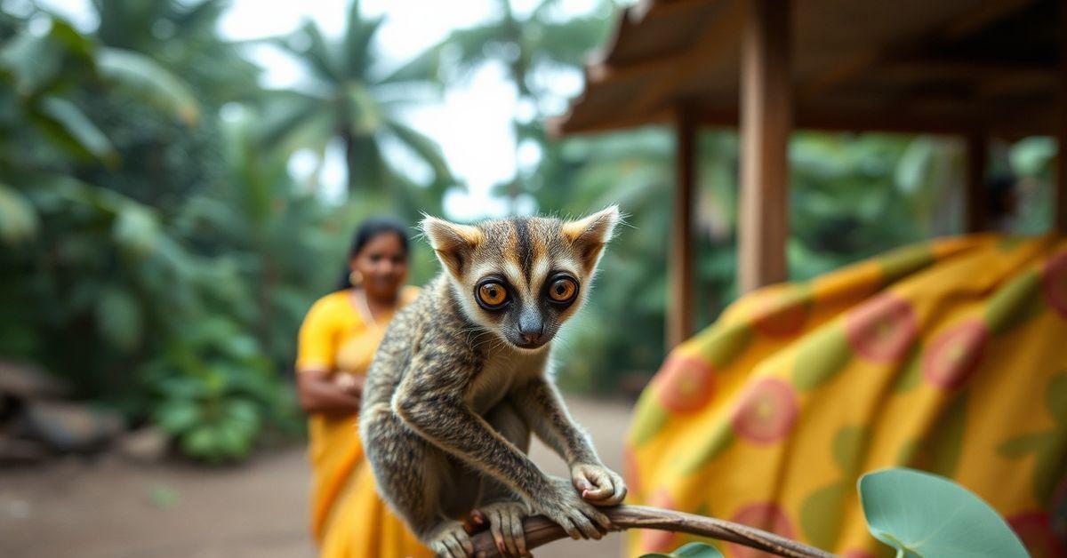 India’s First Slender Loris Conservation and Research Center Established in Dindigul