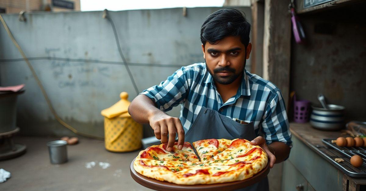 Rishab Rikhiram Sharma Details Sooji Cheela Pizza Recipe