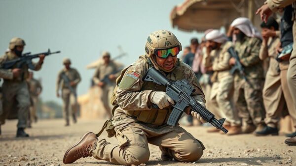 US Soldier’s Post-Landing Encounter with Kuwaiti Residents