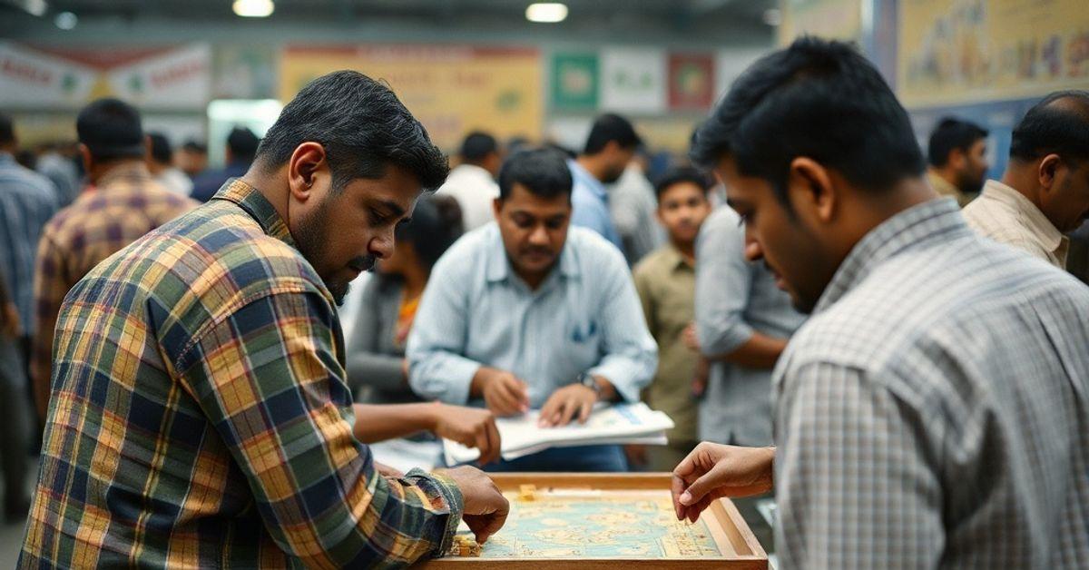 Indian Craftsmanship Featured at Mysuru Board Game Expo