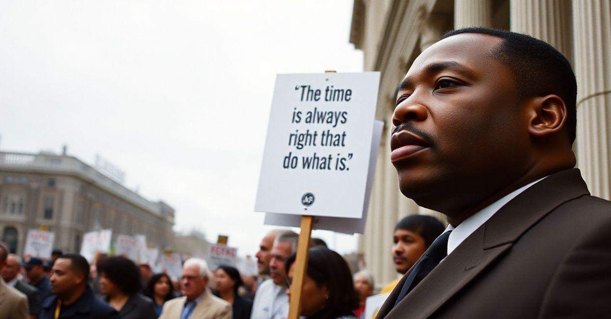 Martin Luther King Jr.’s Principle of Immediate Moral Action