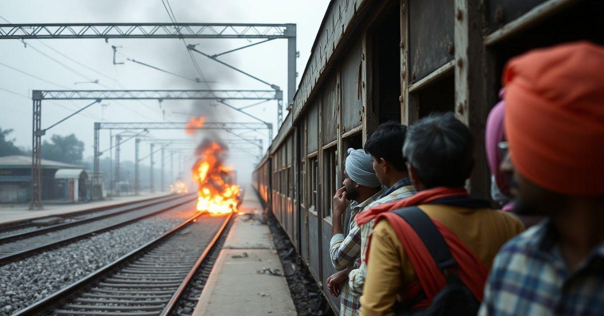 Punjab Railway Track Explosion: Police Investigate Attempted Detonation