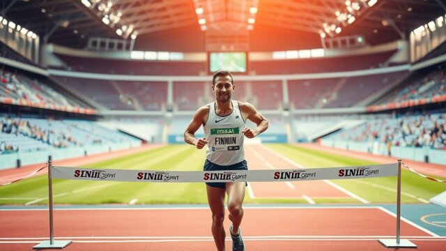 Eliud Kipchoge, 41, Sets New Course Record at Melbourne Marathon