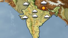 India Meteorological Department forecasts rain for parts of the country