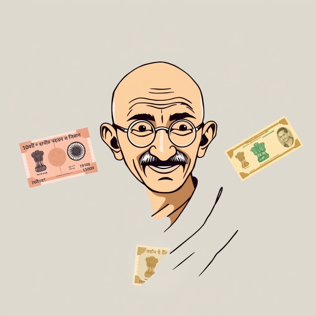 Mahatma Gandhi’s Portrait Became a Permanent Fixture on Indian Rupee Notes in 1996