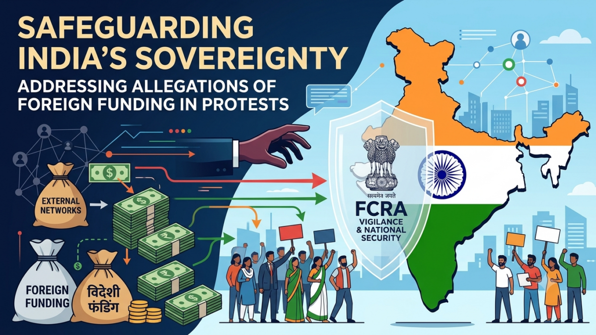 Safeguarding Sovereignty: Allegations of Foreign Funding and External Influence in India’s Protests