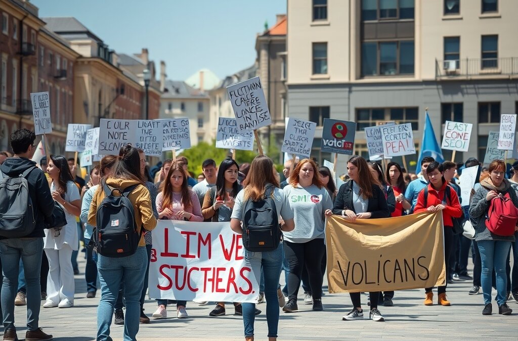 Student Leader Emerges as Prominent Figure in Election Protest